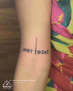 Calligraphy Tattoo Design