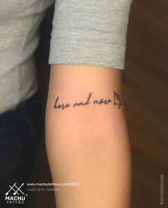 Calligraphy Tattoo Design