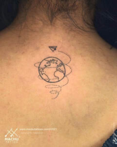 Travel Tattoo Design