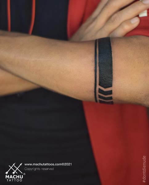 Harsh Tattoos - Mandala tattoo wrist Band symbolises... | Facebook