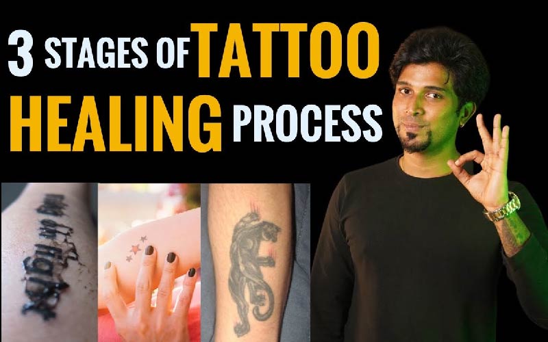 Three important stages of Tattoo healing