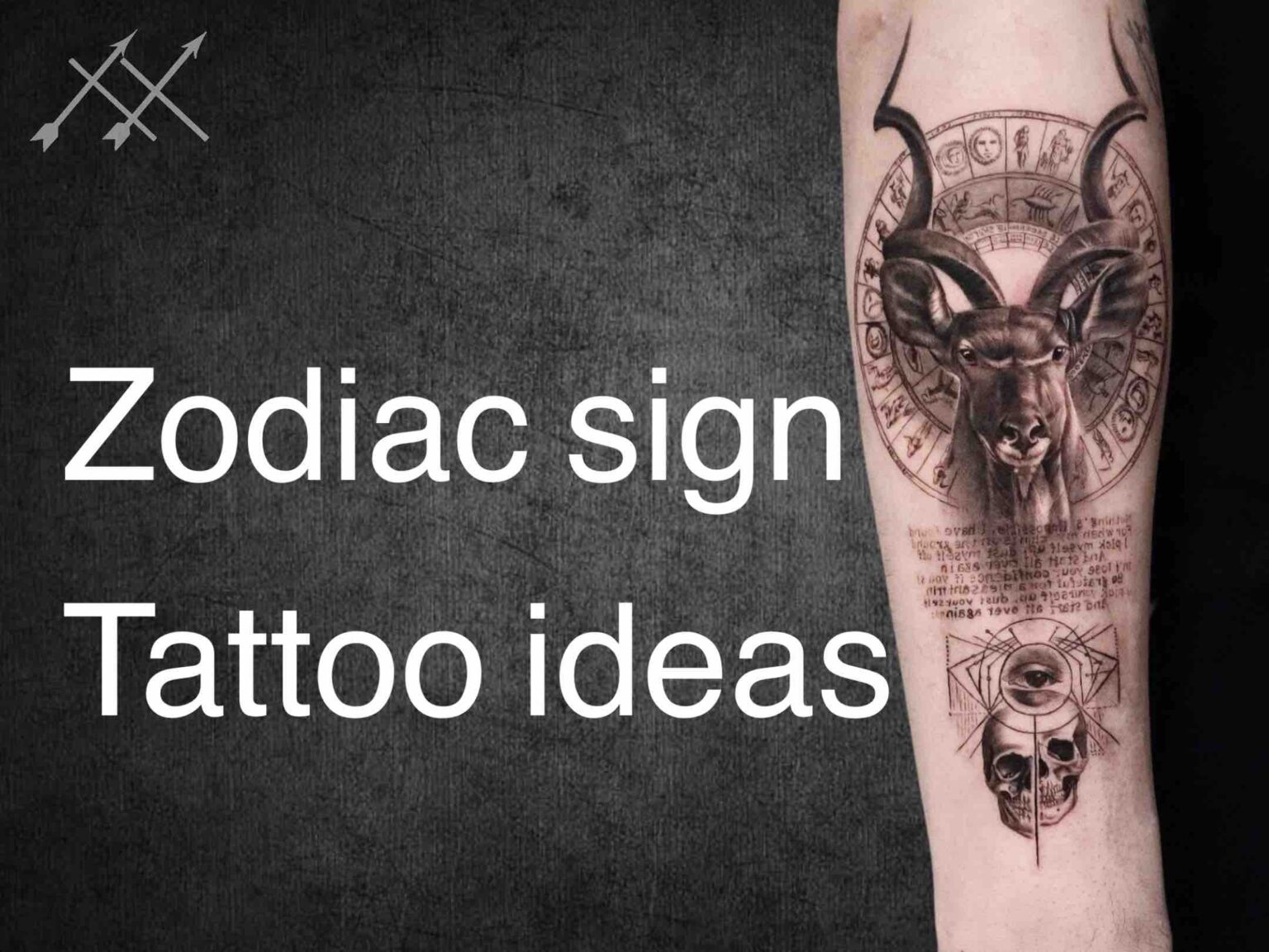 Zodiac Sign Tattoo Ideas for men and women: Meaningful Designs for ...