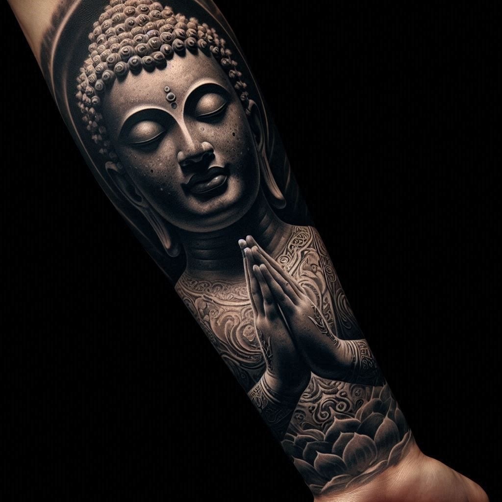 Buddha Tattoo Ideas for men and women at machu tattoos