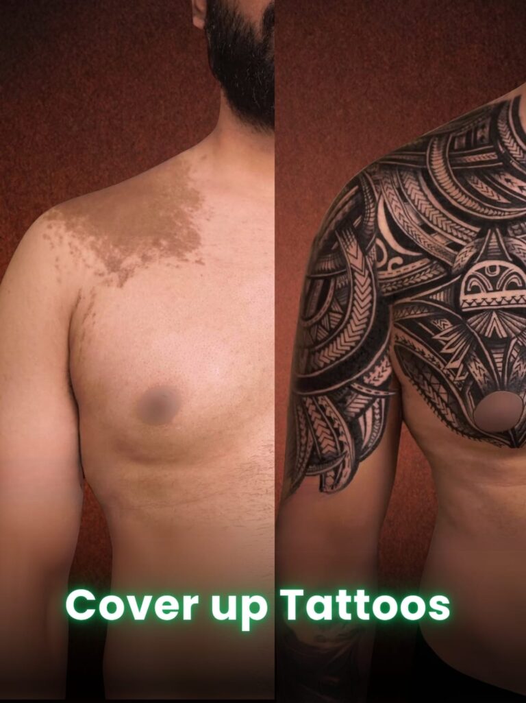 Best tattoo shop in Vizag 16 Cover up tattoo by Machu Tattoos