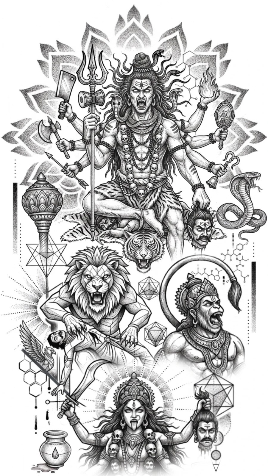 Best Half Sleeve Tattoo Designs for Bold Personalities 6 half sleeve 3