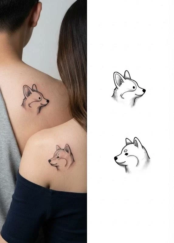 Couple Tattoos at Machu Tattoos: Meaningful Ideas for Two 2