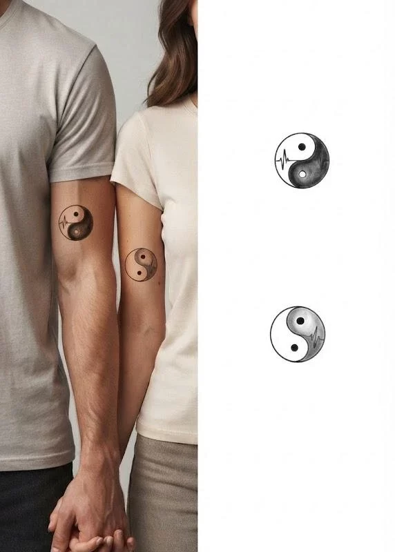 Couple Tattoos at Machu Tattoos: Meaningful Ideas for Two 3